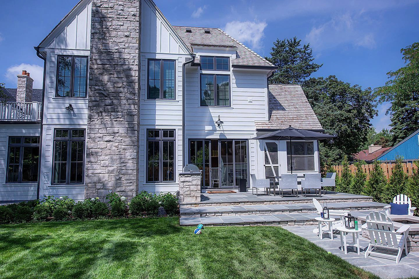 Front & Rear Elevations Project – Riordan – Custom Homes in Chicago – 12