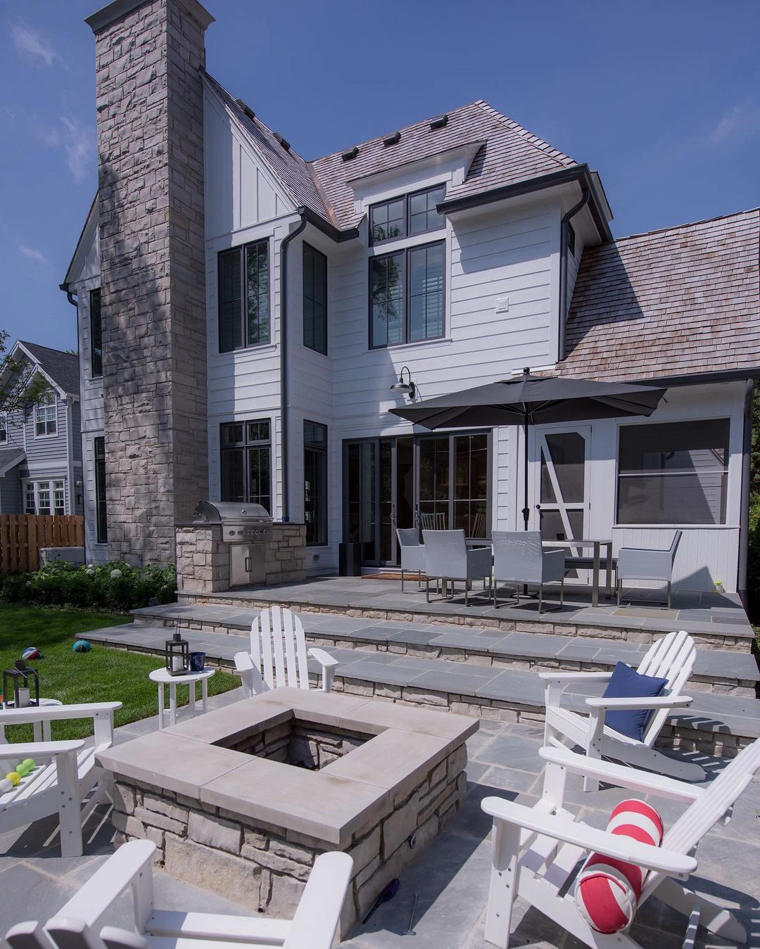 Front & Rear Elevations Project – Riordan – Custom Homes in Chicago – 13